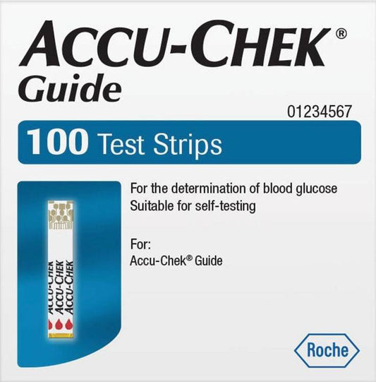 Accu-Chek Guide Test Strips – 100 Count