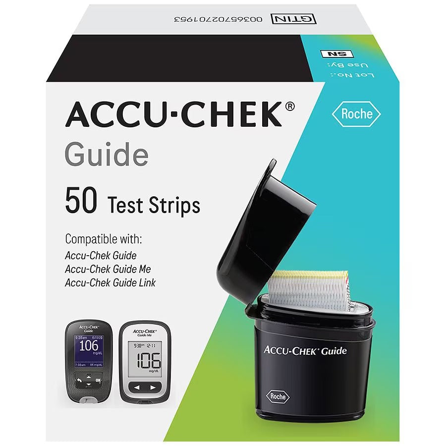 Accu-Chek Guide Test Strips – 50 Count